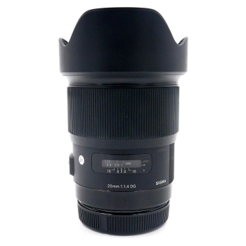 Gebraucht, Sigma 20 mm 1:1,4 DG Art für Canon