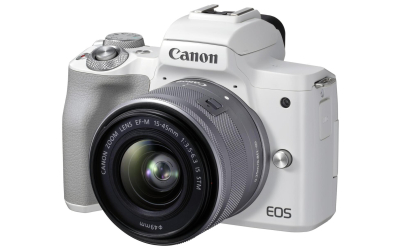 Canon EOS M50 II + 15-45 IS STM weiß