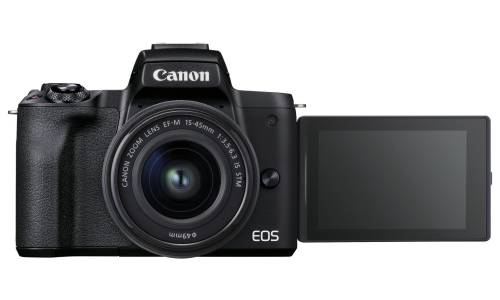 Canon EOS M50 II + 15-45 IS STM + Live Stream Kit - 7