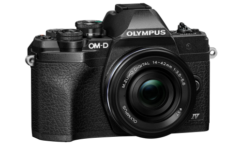 Olympus OM-D E-M 10 IV + 14-42 EZ schwarz - 1