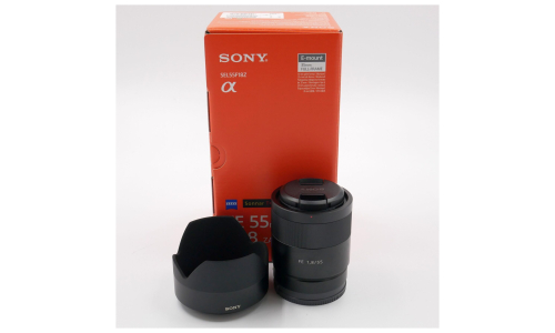 Gebraucht, Sony FE 55/1,8 Zeiss Sonnar ZA T* - 1