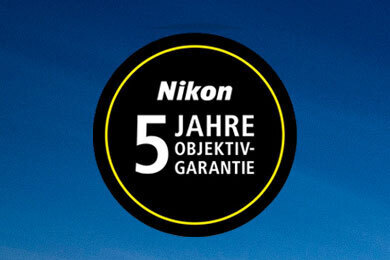 Nikon 5 Jahre Objektiv-Garantie